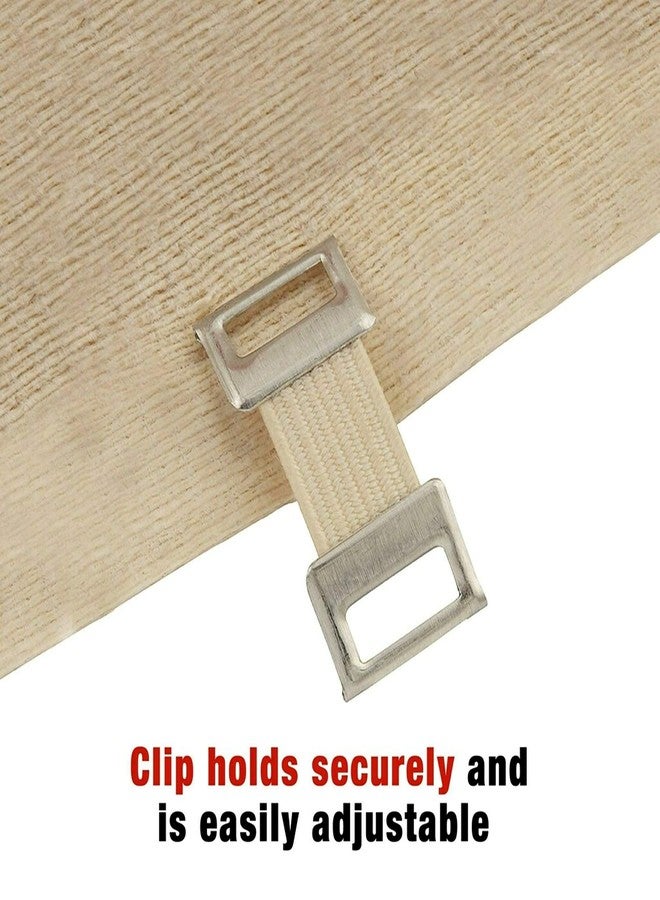 ACE 4 Inch Elastic Bandage with with Clips, Beige, Great for Leg, Shoulder and More, 1 Count - Image 2